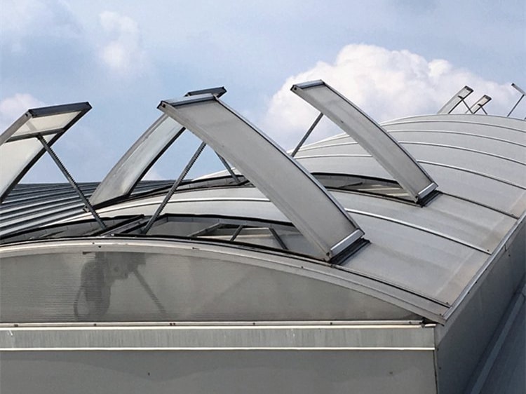 圆拱型电动排烟天窗